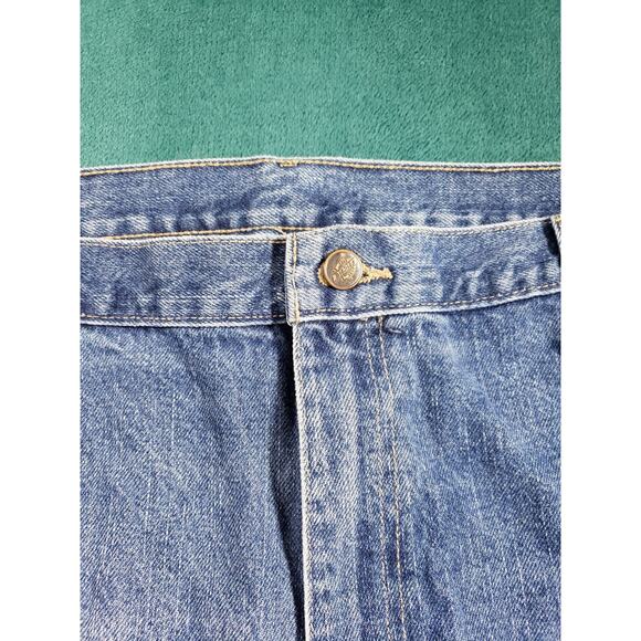 Dickies Jeans Size 40x32 Mens Blue Pants Stretch Denim Carpenter Work Straight - Picture 5 of 14